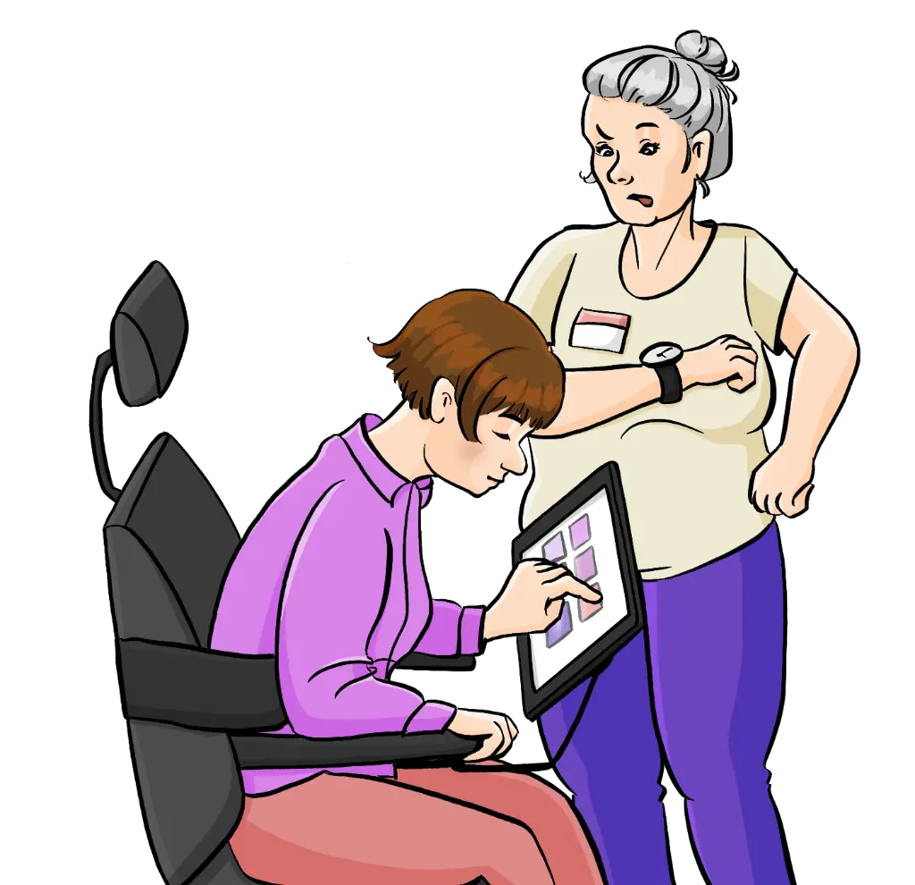 4 Ungeduldig sein, wenn eine Antwort Zeit braucht.webp