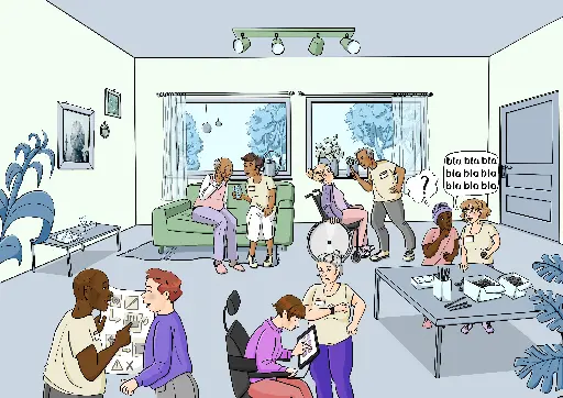 “Genau! Gemeinsam Gewaltschutz leben“ - 78 Bildkarten für Jugendliche und Erwachsene mit Unterstützungsbedarf